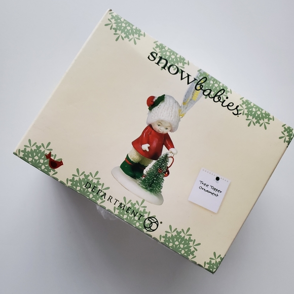 Snow babies "Tree Topper Ornament"